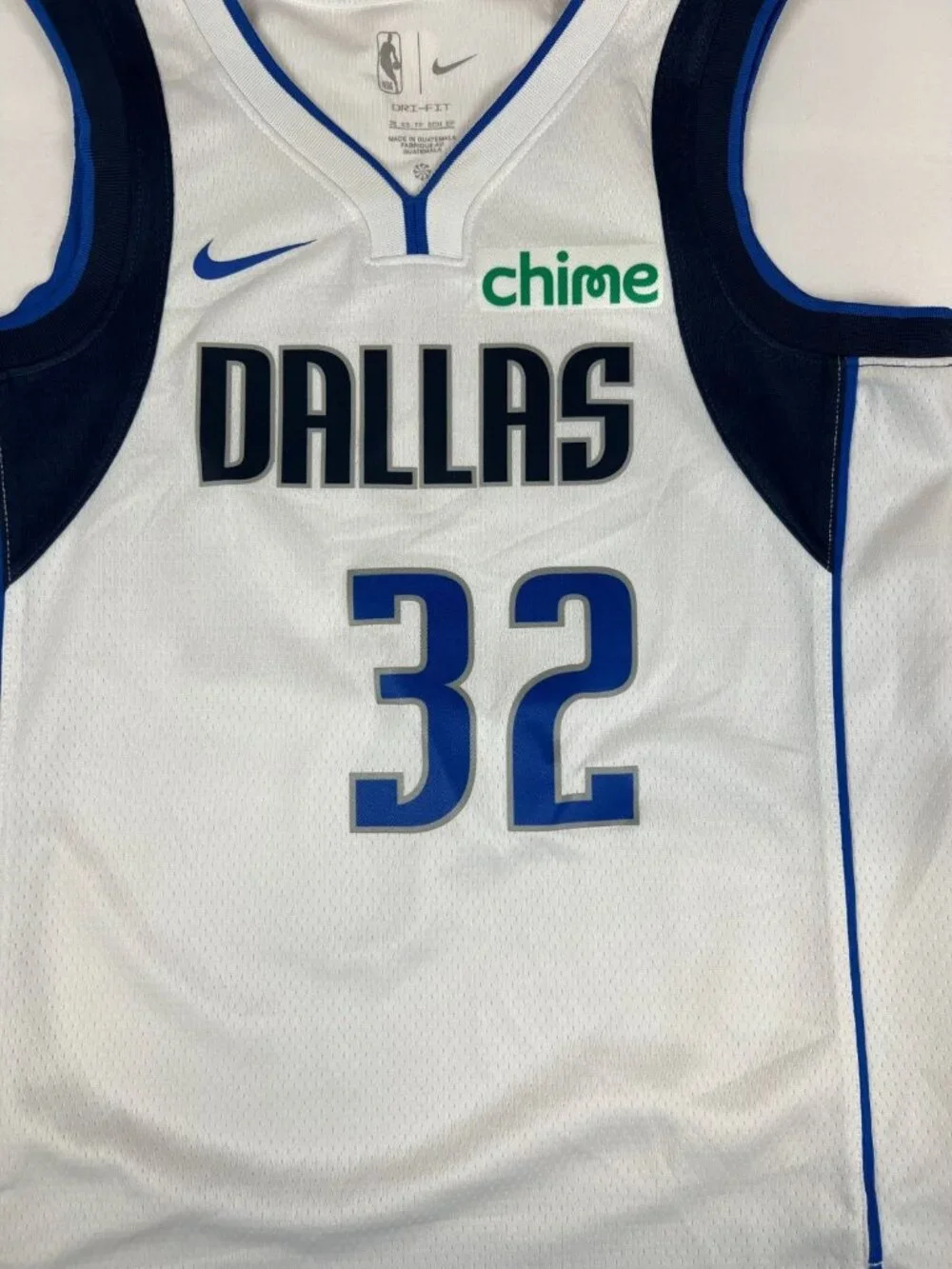Nike Cooper Flagg Dallas Mavericks Jersey Youth XS 36 White Association Edition - Picture 5 of 9